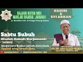 🔴(LIVE) MBI BAABUL JANNAH, || KH. DR. AHMAD HARITS, M.SI.