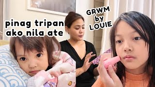 NAG GRWM MAG-ISA SI LOUIE! MAY FUTURE MAGING VLOGGER ITONG BATANG TO! | AustriaFamilyVlogs