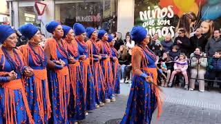 Desfile de la media fiesta de moros y cristianos de Elda (Alicante) 19-Enero-2025.