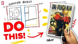Layout YOUR Manga like PRO Manga Artists