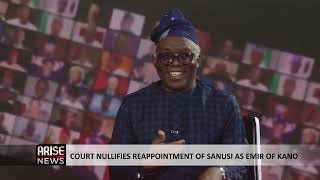 The Court Order Surrounding the Nullification of Sanusi’s Reinstatement as Emir is Confusing -Falana
