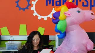 Sparkle Loves the MakerSpace
