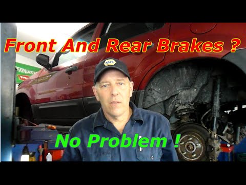 How To Replace Front And Rear Brakes With Rotors On A Ford Escape How To Replace Front And Rear Brakes With Rotors On A Ford Escape