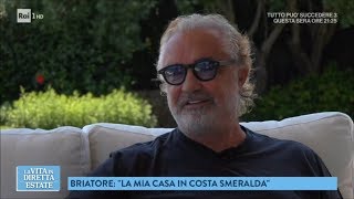 Vacanze, lusso e libertà, intervista a Flavio Briatore - La vita in diretta estate 30/07/2018