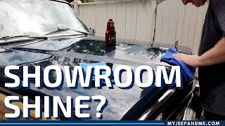 Meguiars Cleaner Wax + Collinite Fleetwax 885 = Awesome Shine on a 1987 Jeep [Car Wax Review]