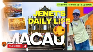 AMAZING ONE DAY TOUR IN MACAU #travel #enjoy #beautifuldestinations #longvideo