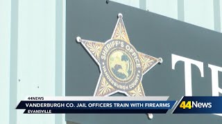 Vanderburgh County jail officers undergo firearms training