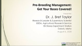 Pre-breeding management: Get your bases covered!