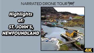 🌆🚁 Stunning Highlights of St. John's, Newfoundland in 4K: A Breathtaking Aerial Adventure! 🌊✨