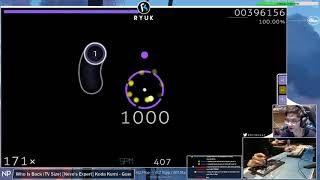 [Live] RyuK | Koda Kumi - Guess Who Is Back (TV Size) [Nevo's Expert] +HDDT SS {#1 615pp FC} - osu!