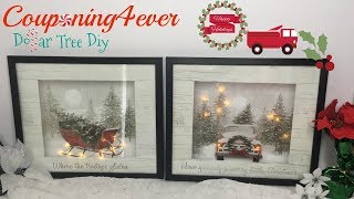 DOLLAR TREE GIFT BAG LIGHT UP FRAMES