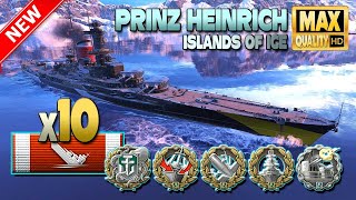 Prinz Heinrich：センセーショナルな10隻の船が破壊されました-World of Warships