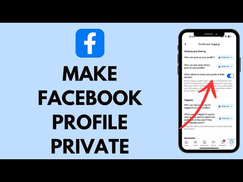 How to Make a Facebook Account Private (2024) Lock Facebook Profile
