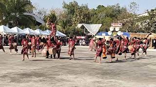 กลองยาวคณะโสธรนครศิลป์บรรเลงสุดมันส์#บุญคูณลานกุุดชุม