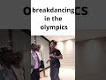 breakdance in the olympics