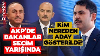 AKP'de Tartışmalı İsimler Listede! Hangi Bakan Hangi İlden Aday Gösterildi?