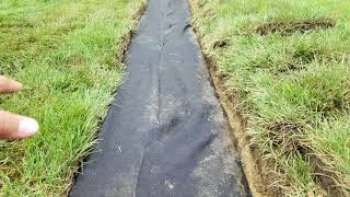 How is a French Drain Built and Why They Don't  Need Maintenance or an Inlet Basin