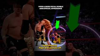 CM Punk breaks character UNSEEN! Royal Rumble 2008 #shorts