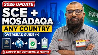 SCE + MOSADAQA 2026 — Overseas Registration Guide | Apply From Any Country Step‑By‑Step