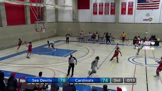 Men's Basketball | Cape Fear Sea Devils vs. CCBC Catonsville Cardinals