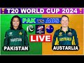 Live PAK Vs AUS T20 Match Score | Live Cricket Match Today | PAK  Vs AUS live 1st innings last 5 Ove