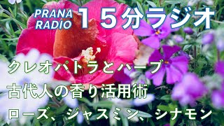 クレオパトラとハーブ　古代人の香り活用術　ローズ　ジャスミン　シナモン