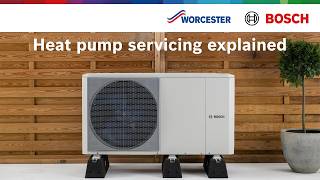 Compress 2000 AWF heat pump servicing explained | Worcester Bosch