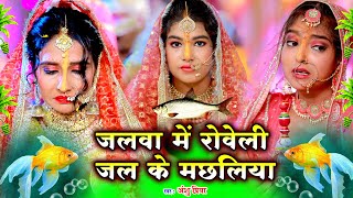 दर्द भरा बेटी विवाह गीत || जलवा में रोवेली जल के मछलिया || Anshu Priya Shadi Vivah Geet - Kanyadan