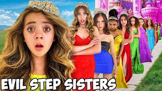 A Real Life Princess SURVIVES WORLD’S MEANEST STEP-SISTERS!👑