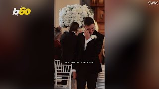 Groom Goes Viral for Breaking Down in Tears At His Wedding