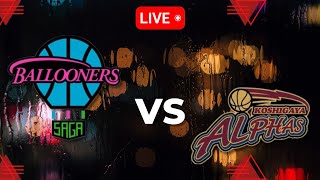 Saga Ballooners vs Koshigaya Alphas | LIVE Scoreboard | B1 League