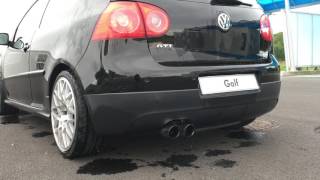 Volkswagen Golf V GTI • Ligne complète inox Milltek + Collecteur inox 200cell