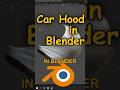 Heres How To Model A Car Hood In Blender #blender #3dmodeling #carmodeling #tutorial #howto
