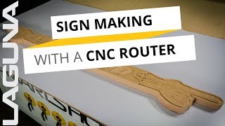 Sign Making with A CNC and Wire Brush Machine | Laguna Tools