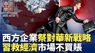 習近平晤民企救經濟，A股三大指數齊跌；西方企業最新戰略：避開中國；中共推全民AI，DeepSeek恐搶公务员飯碗；山東老人被濟南監獄虐待致死；美軍部署焦點將針對中共威脅｜#新唐人電視台