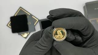 Unboxing Australian Kookaburra 2021 1/4oz Gold Proof Coin