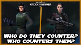 General Veers \u0026 Iden Versio:  Who Do They Counter and Who Counters Them in SWGOH Grand Arena?