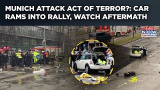 Munich Attack Before Key Security Meet: Car Rams Into Rally, Watch Scary Aftermath| Suspect Afghan?