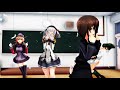 【mmd艦これ ガルパン】プリンツちゃん達の気まぐれメルシィ（4k 90fps）