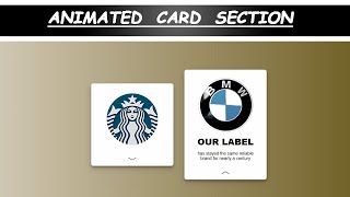 Expanded Collapse Card with Animation Using HTML CSS JavaScript.
