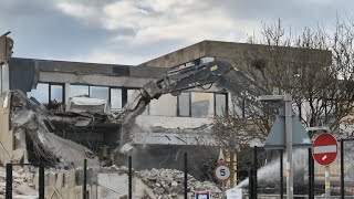 It's Coming Down! Blackpool Demolition Bonny Street Police Station 6th March