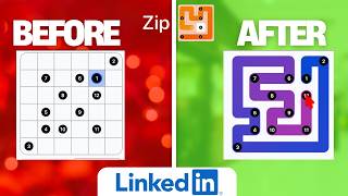 LinkedIn's NEW Puzzle Game Zip Explained!