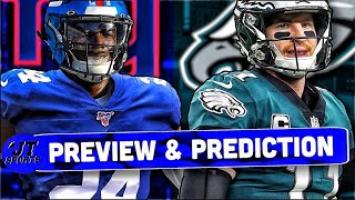 Philadelphia Eagles vs New York Giants Preview & Prediction | NFL Week 7 Predictions