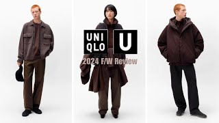 the F/W 2024 Uniqlo U collection kinda sucks