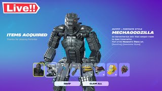 🔴Fortnite MECHAGODZILLA *NEW* ITEM SHOP TODAY January 16! (Chapter 6 LIVE)