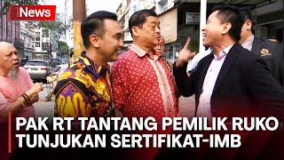 Debat Panas Pak RT versus Warga Pluit soal Sertifikat dan IMB Ruko