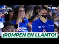 ¡LÁGRIMAS DE FELICIDAD! Aficionados del Cruz Azul no pueden contener la emoción | TUDN