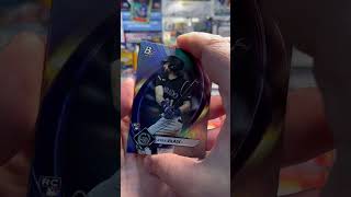 Opening a pack of 2022 Bowman Platinum baseball cards #sportscards #baseballcards #cardopening