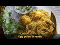 ଅଣ୍ଡା ପଲଉ egg pulao अंडा पुलाव masala egg pulao anda masala pulao