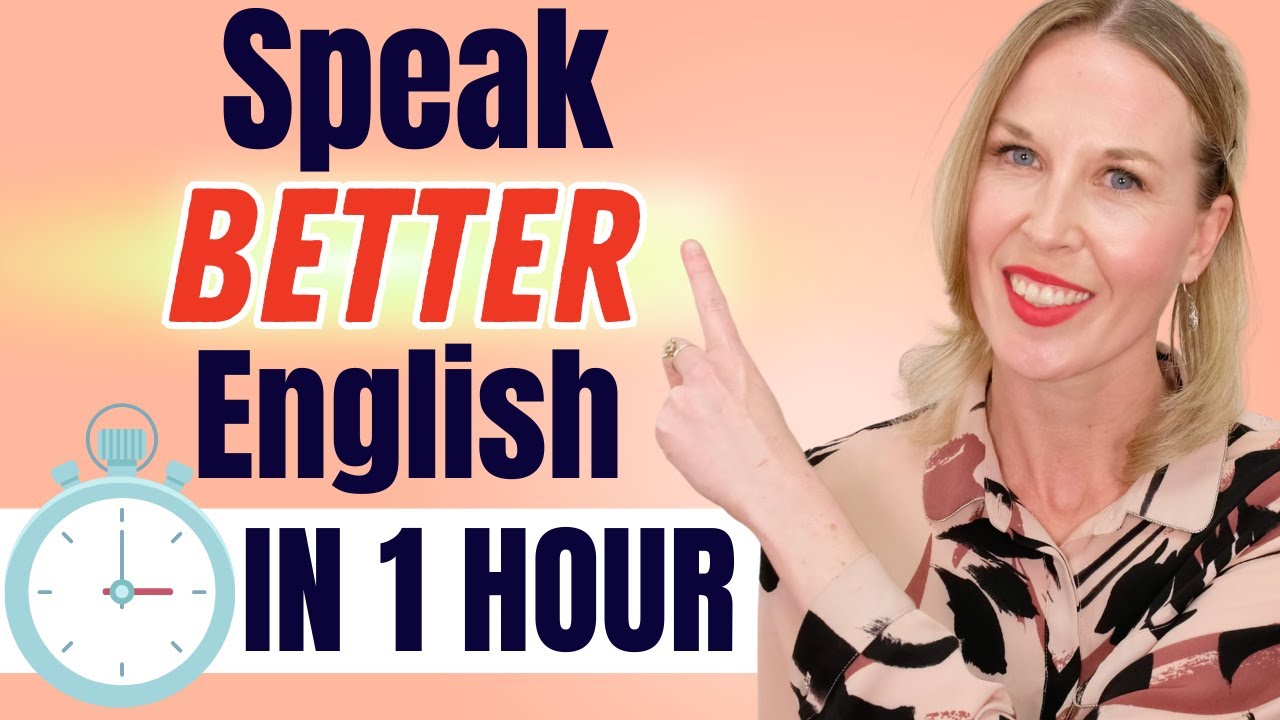 One Hour English Lesson To Get Fluent Youtube
